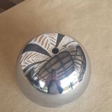 Round stainless steel lampshade
