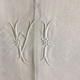 Tablecloth monogramee
