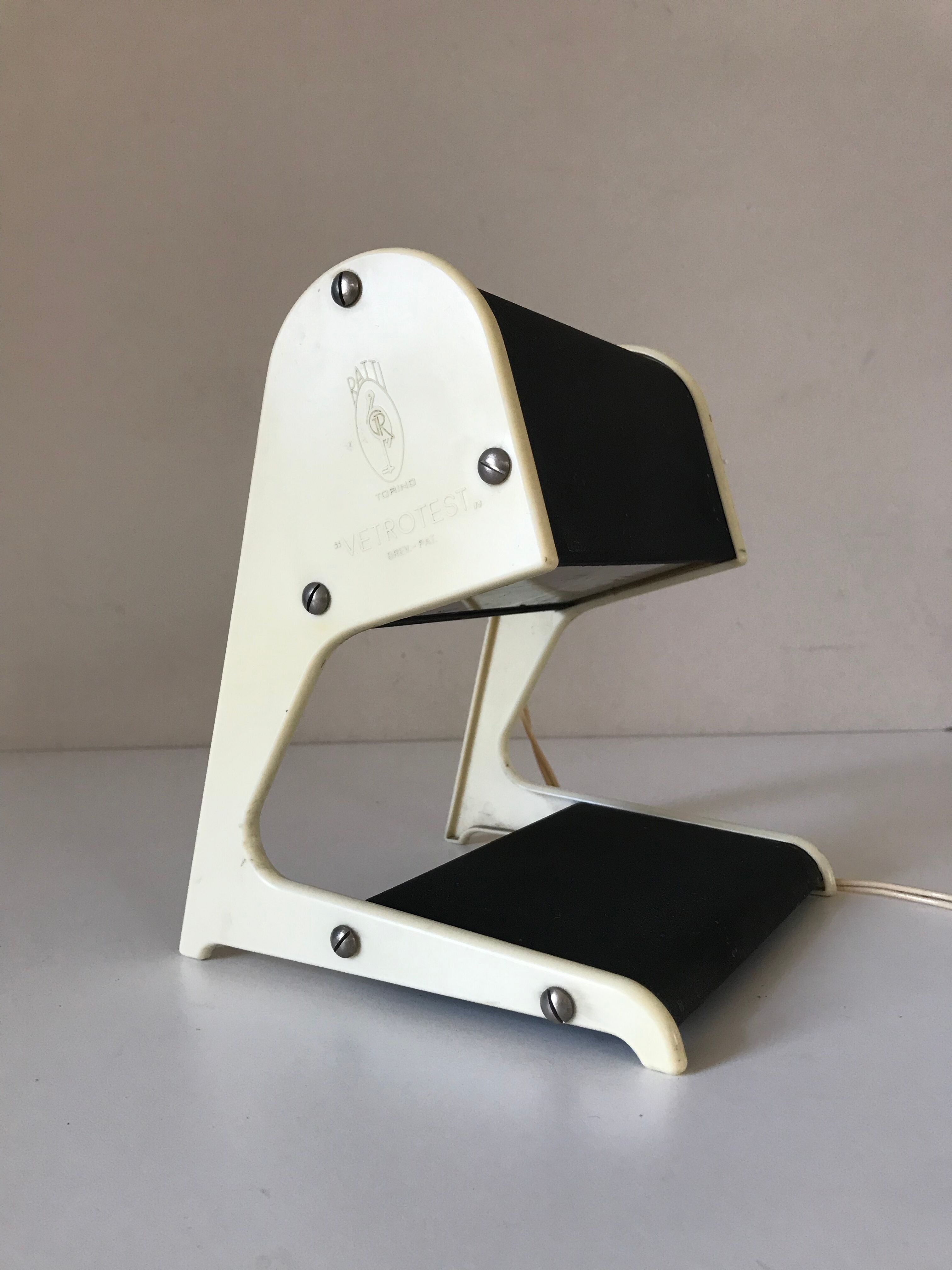 Lamp ratti vintage design annees 60