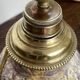 Ceramic and brass lamp