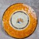 Old plate in Italian faience – Gubbio – C.a.f.f.