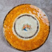 Old plate in Italian faience – Gubbio – C.a.f.f.