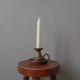 Bougeoir en céramique grès vintage poterie handmade décoration esprit campagne scandinave