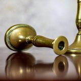 Brass Candleholders, 1939, Set of 2