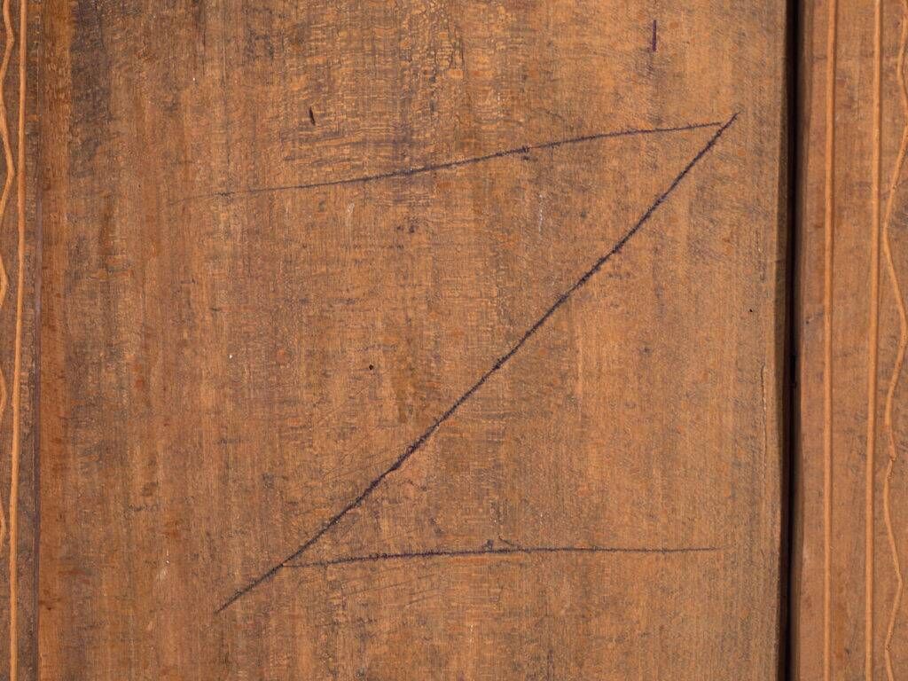 Antique low pine furniture – Central Europe, around 1870