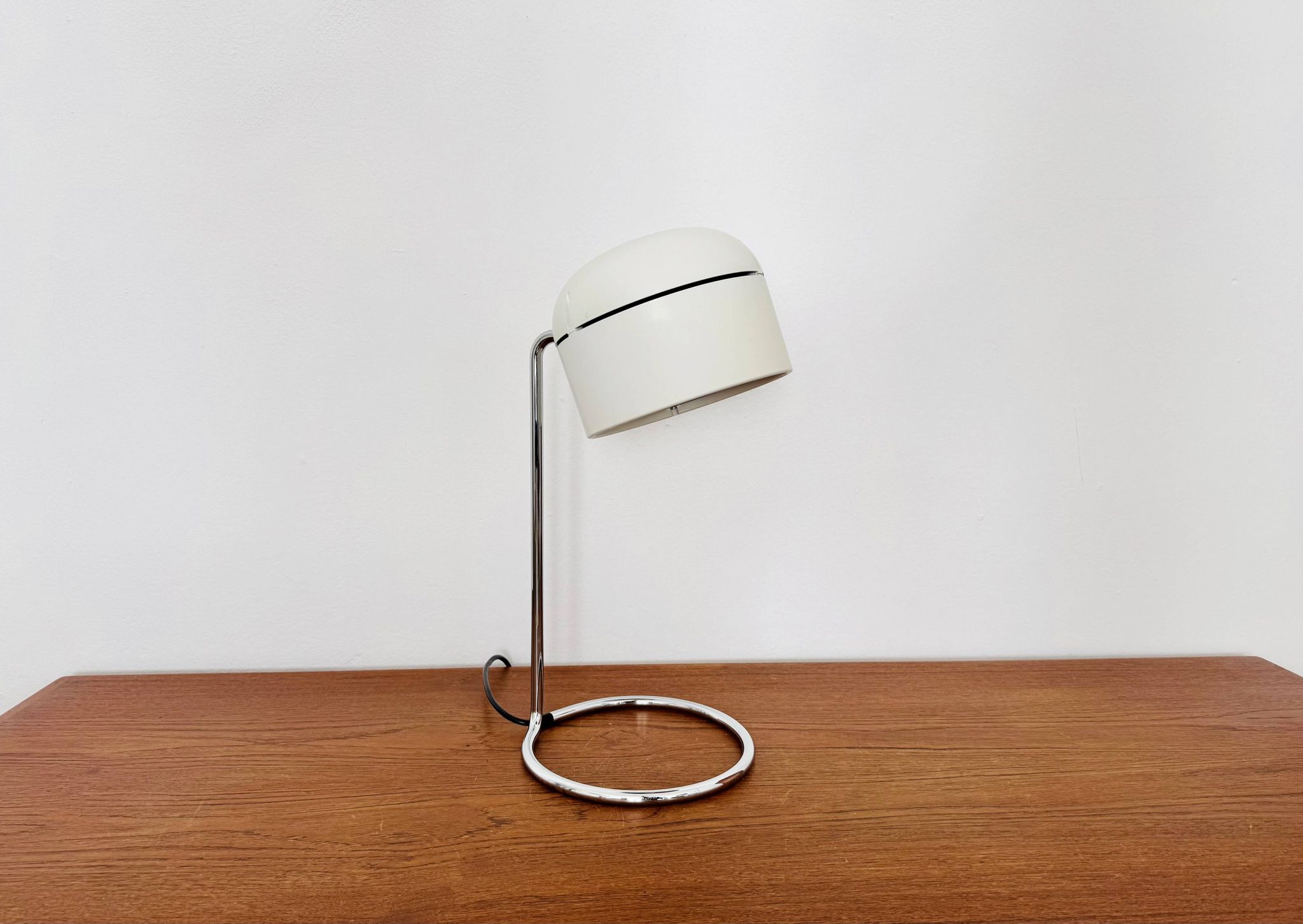 1 of 2 Adjustable Space Age Spot Table Lamps by Arnold Berges for Staff