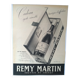Advertisement paper Remy Martin cognac