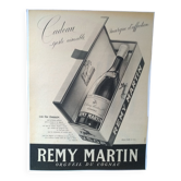 Advertisement paper Remy Martin cognac