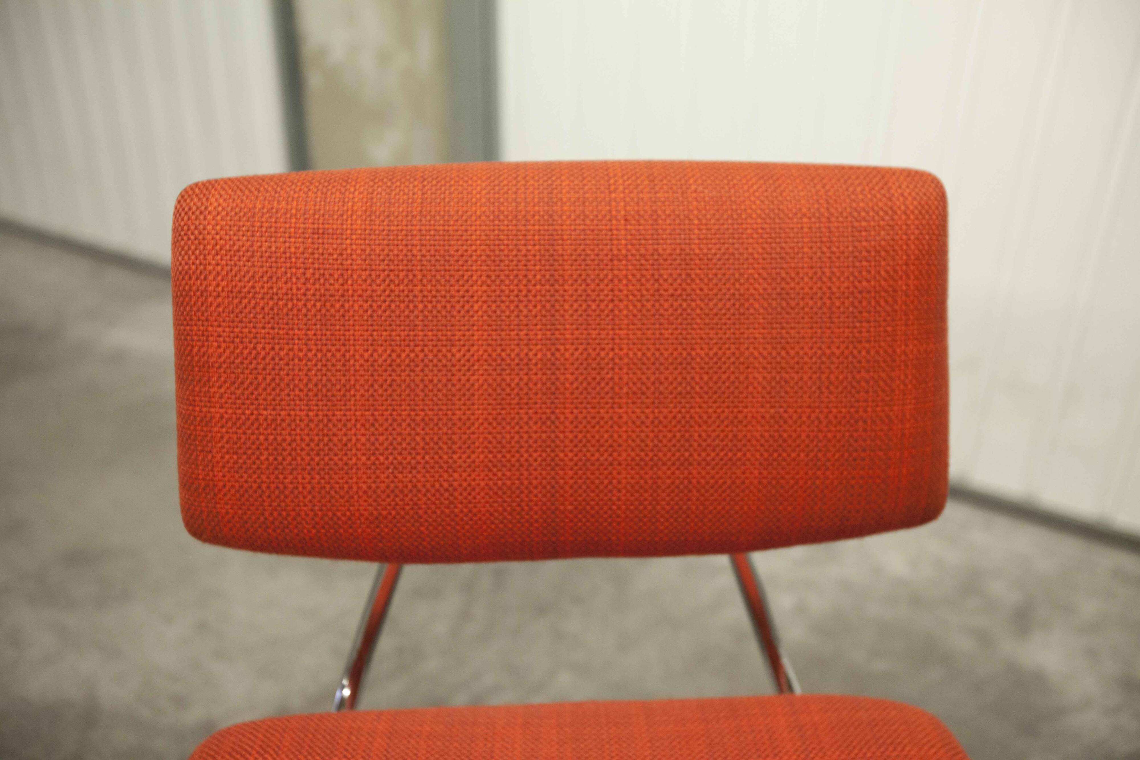 Pair of compass model chairs by Pierre Guariche for Les Huchers-Minvielle France 1955