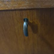 Vintage Swedish teak chest of drawers