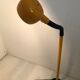 Yellow gooseneck floor lamp 50s-60s