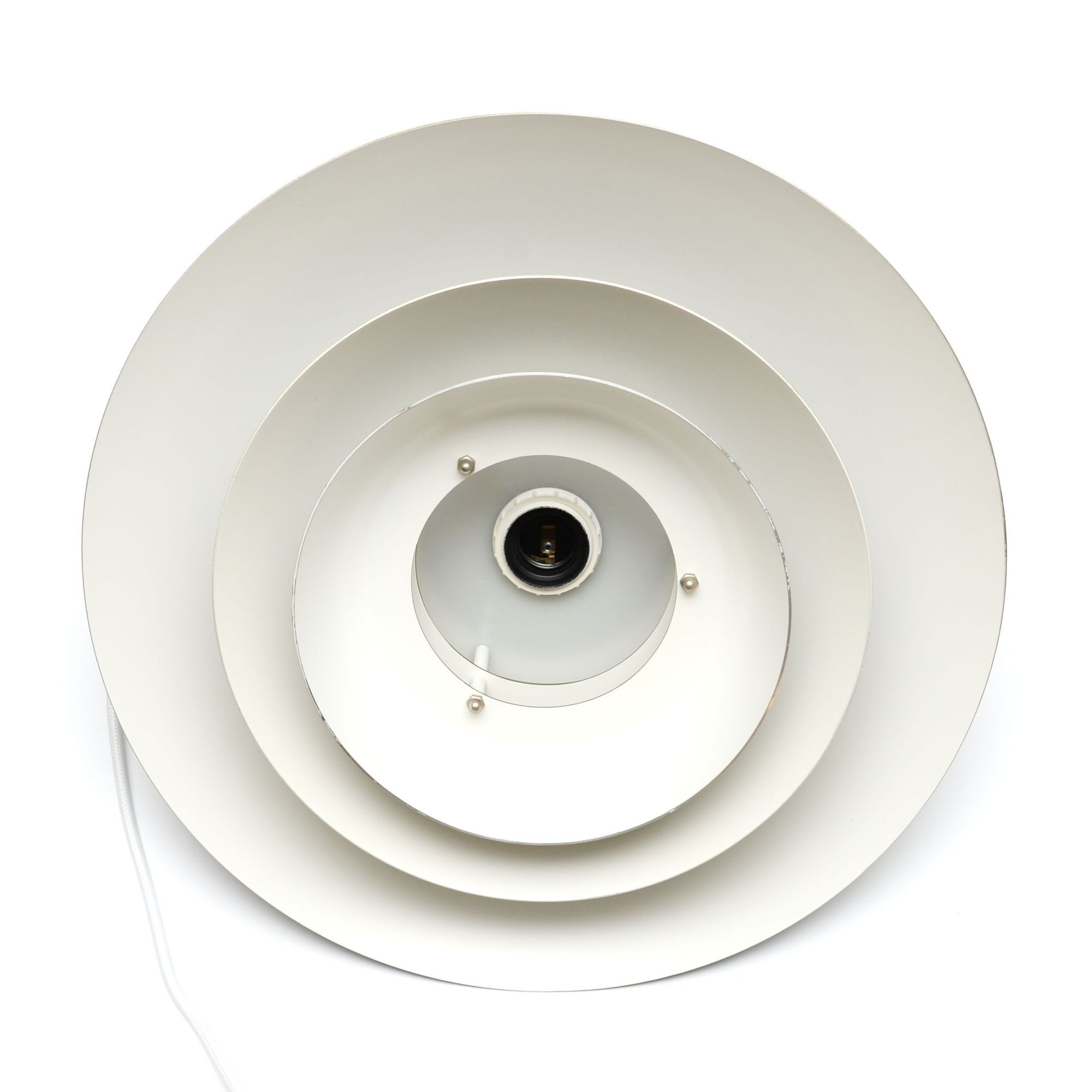 Lampe scandinave, vert bouteille, années 1970