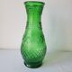 Empoli green glass vase