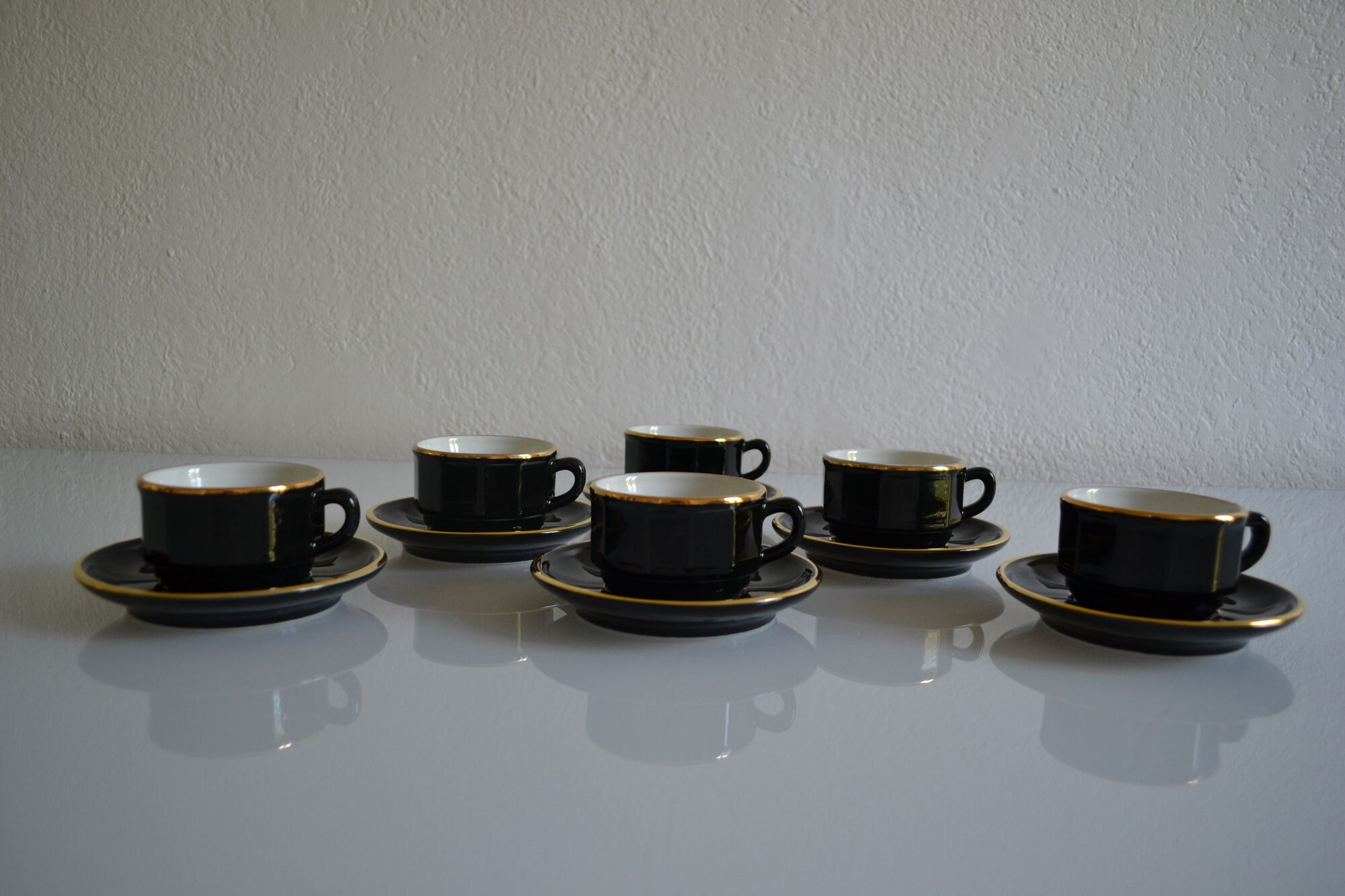 Set of 6 cups Apilco
