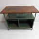 Banc de travail industriel vintage