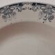 4 hollow iron earthenware plates, Mignon model, H & Cie