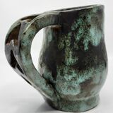 Alexandre Kostanda and Louis Giraud jug in French stoneware, 1940