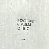 Antique silver-plated coffee pot from Sheffield, 1890s.