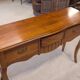 Cherry wood console