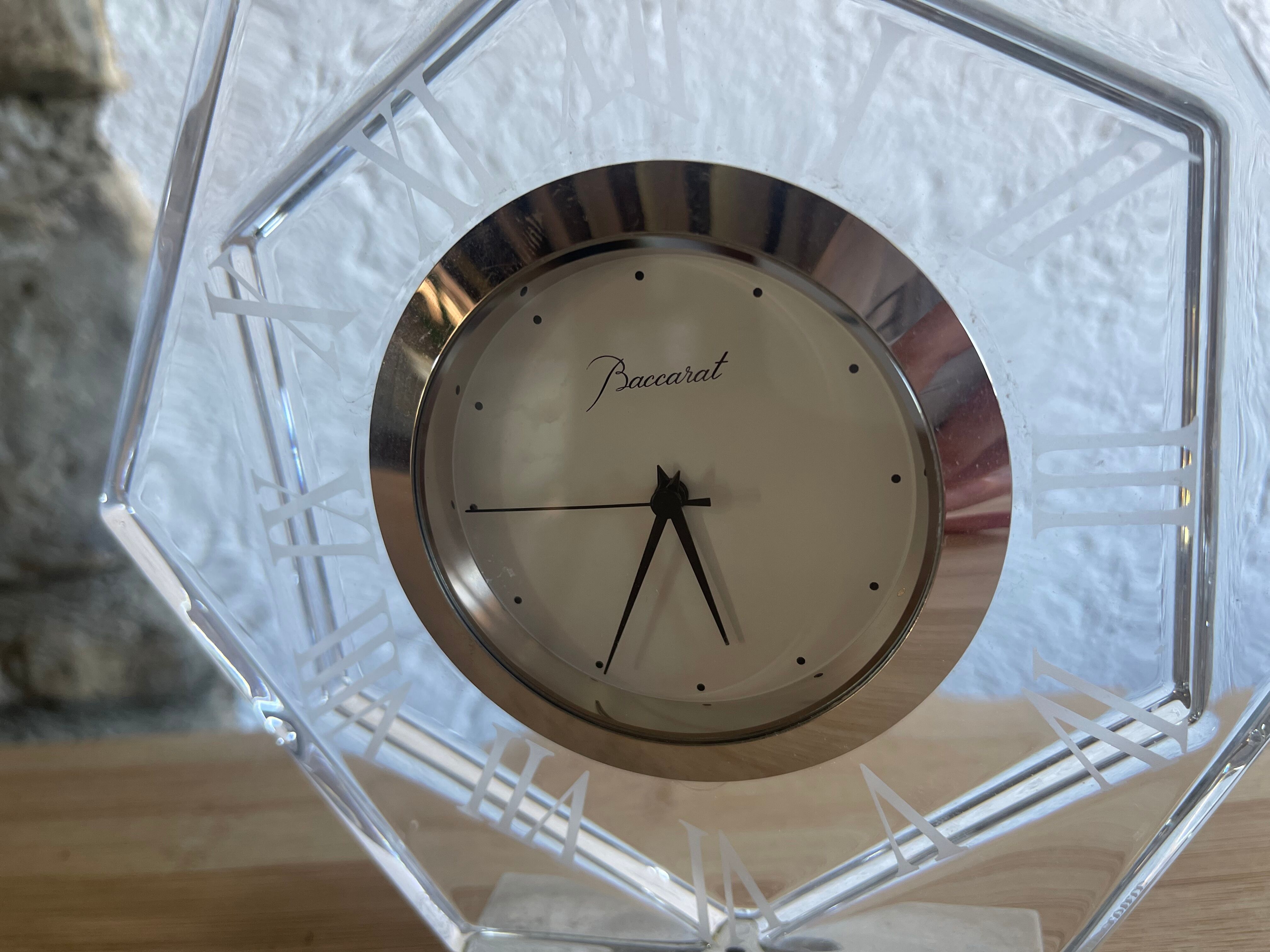 Clock Baccarat Harcourt Abyss