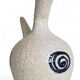 Vintage Spanish Ceramic Porrón, Hand-Painted Rooster, 1960s