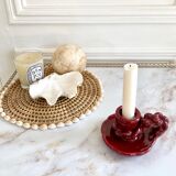 Flower hand candle holder