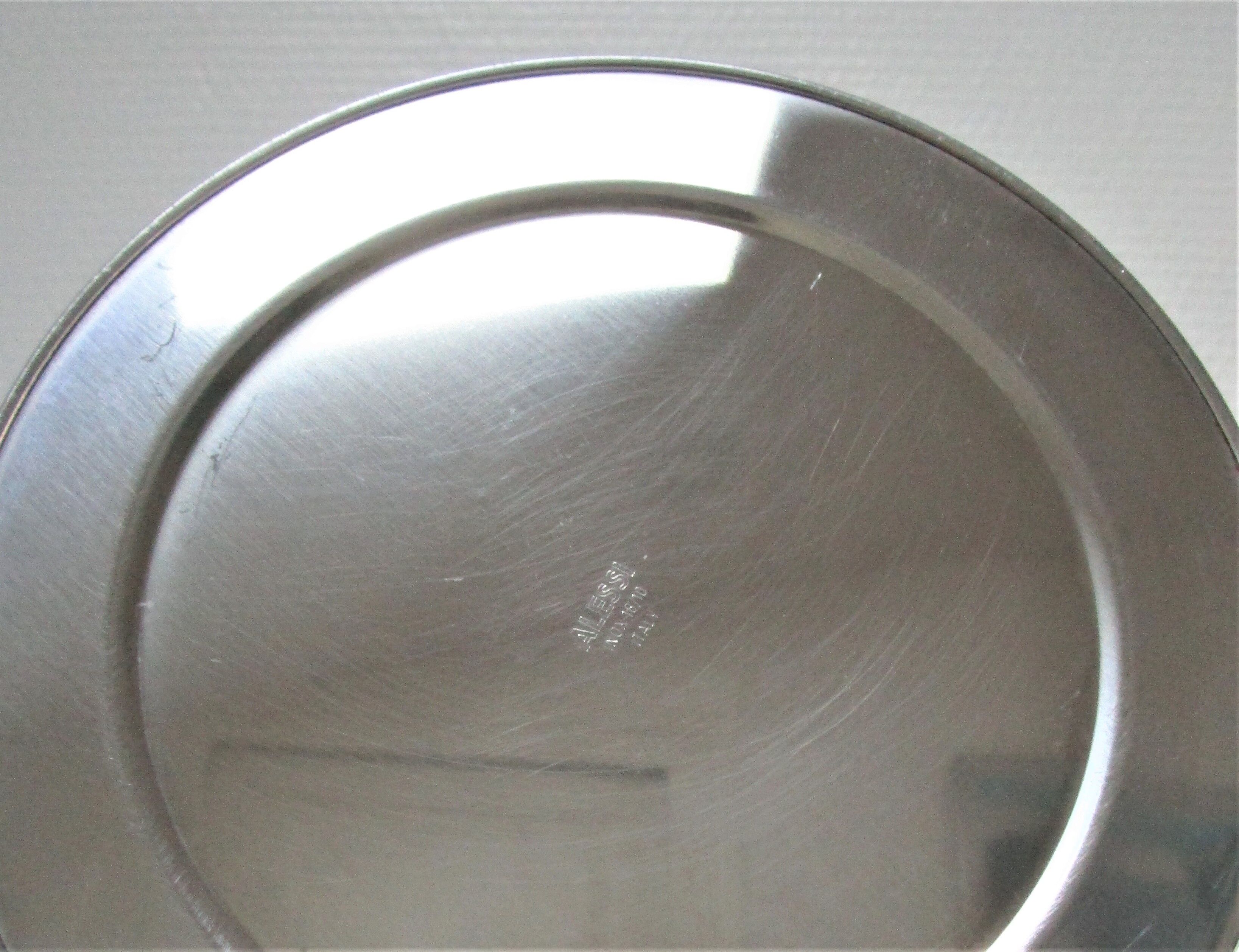 Citrus basket Alessi design vintage stainless steel