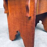 Amsterdam School Side Table, Netherlands, 1920s