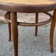 Pair of chairs bistro curved wood