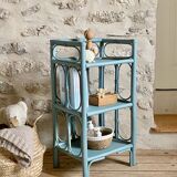 Rattan shelf