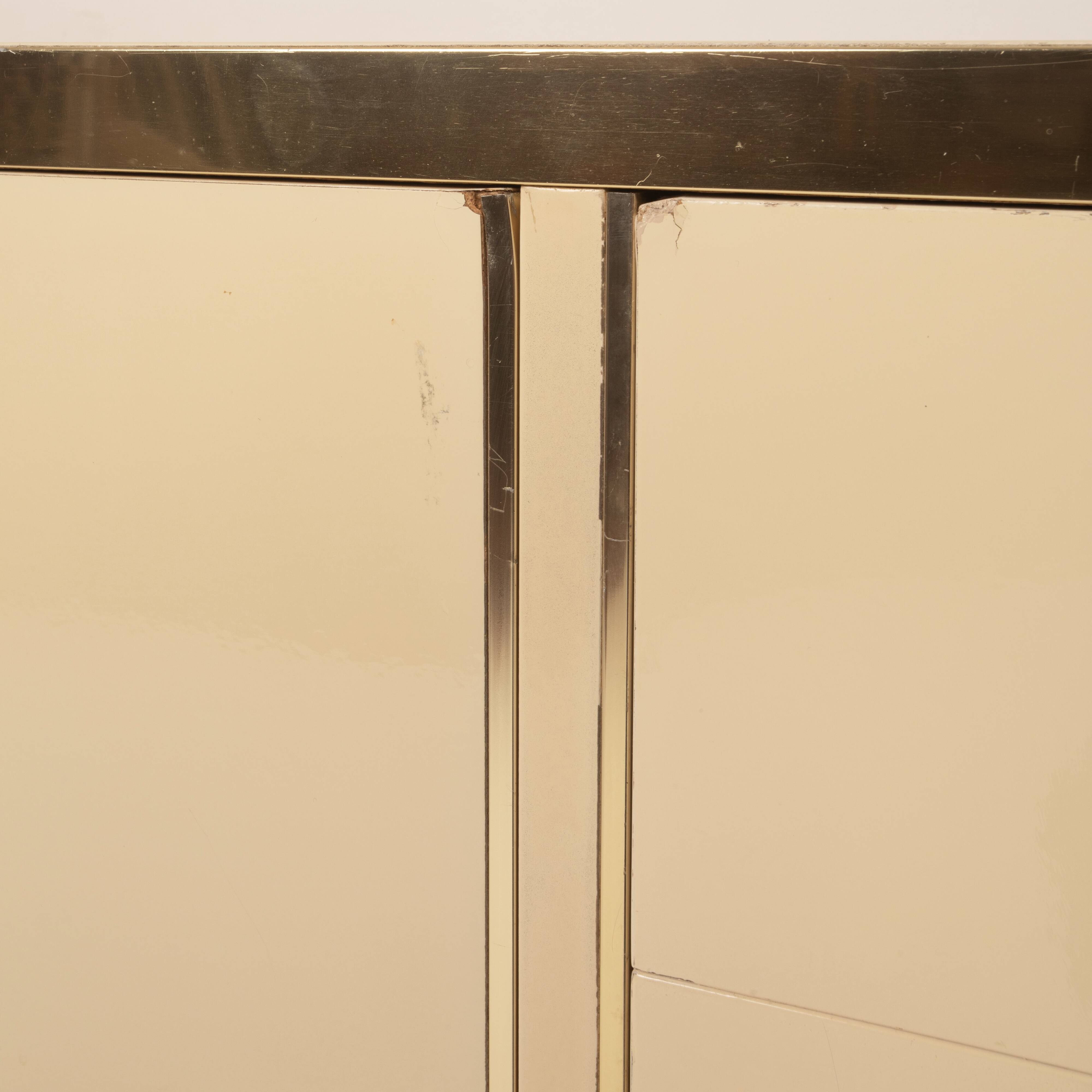 Willy Rizzo Hollywood Regency Sideboard for Mario Sabot 1970