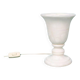 1970s bohemian natural stone table lamp, vintage mood lamp