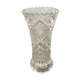 Old vase glass moulded decor vintage stars