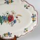 oval dish Digoin Sarreguemines model Agreste, 1960