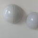 Pair of metal and opal perspex wall lights, Germany 1970