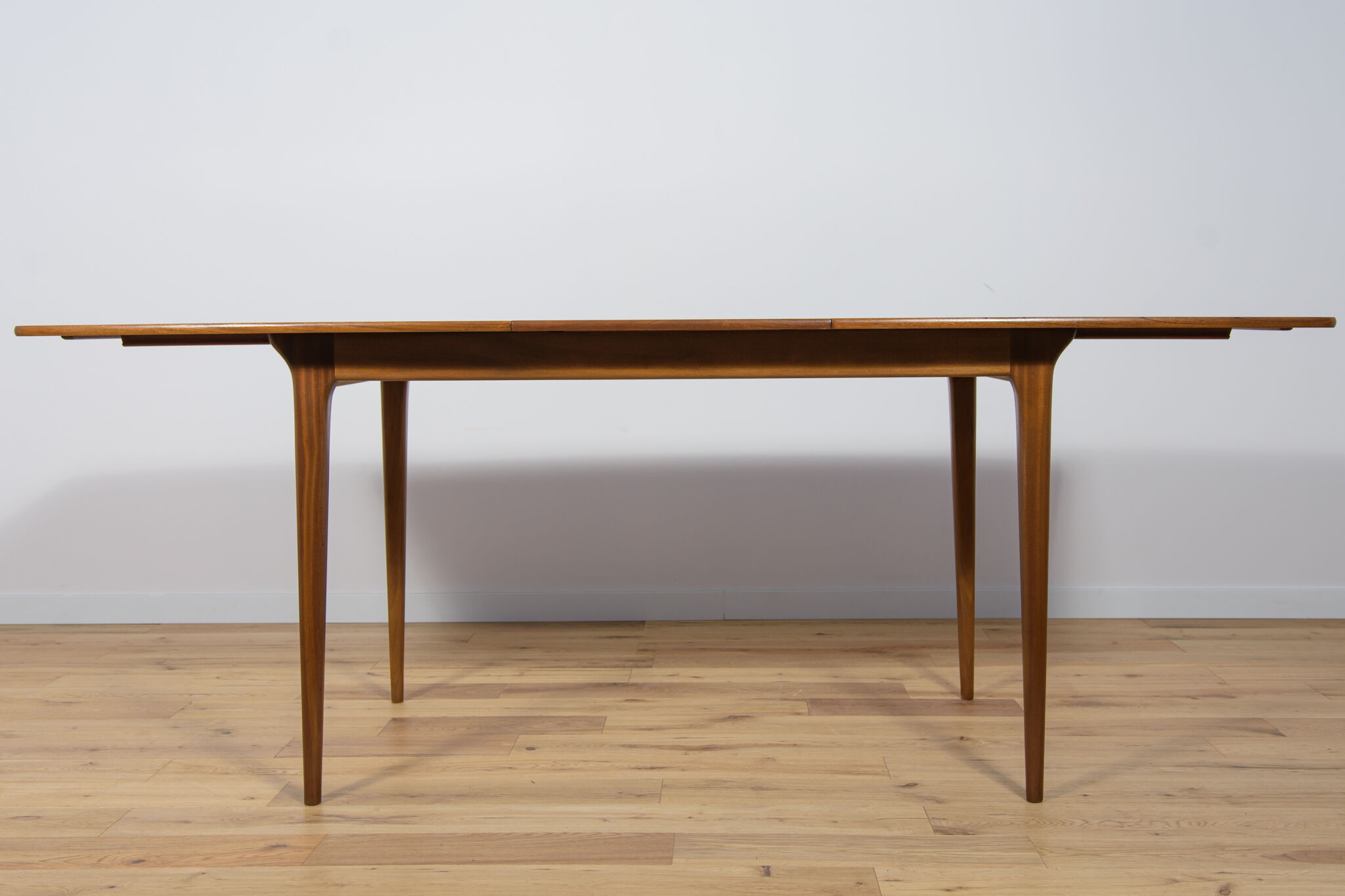 Mid-century teak extendable dining table from mcintosh, 1960s