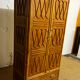 Armoire parisienne bambou et rotin