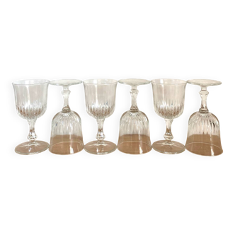 White wine glasses - Esso - Vintage