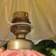 Rare 1970s Desk lamp with pleated shade
