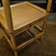 small bamboo chair