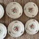 8 assiettes plates 
