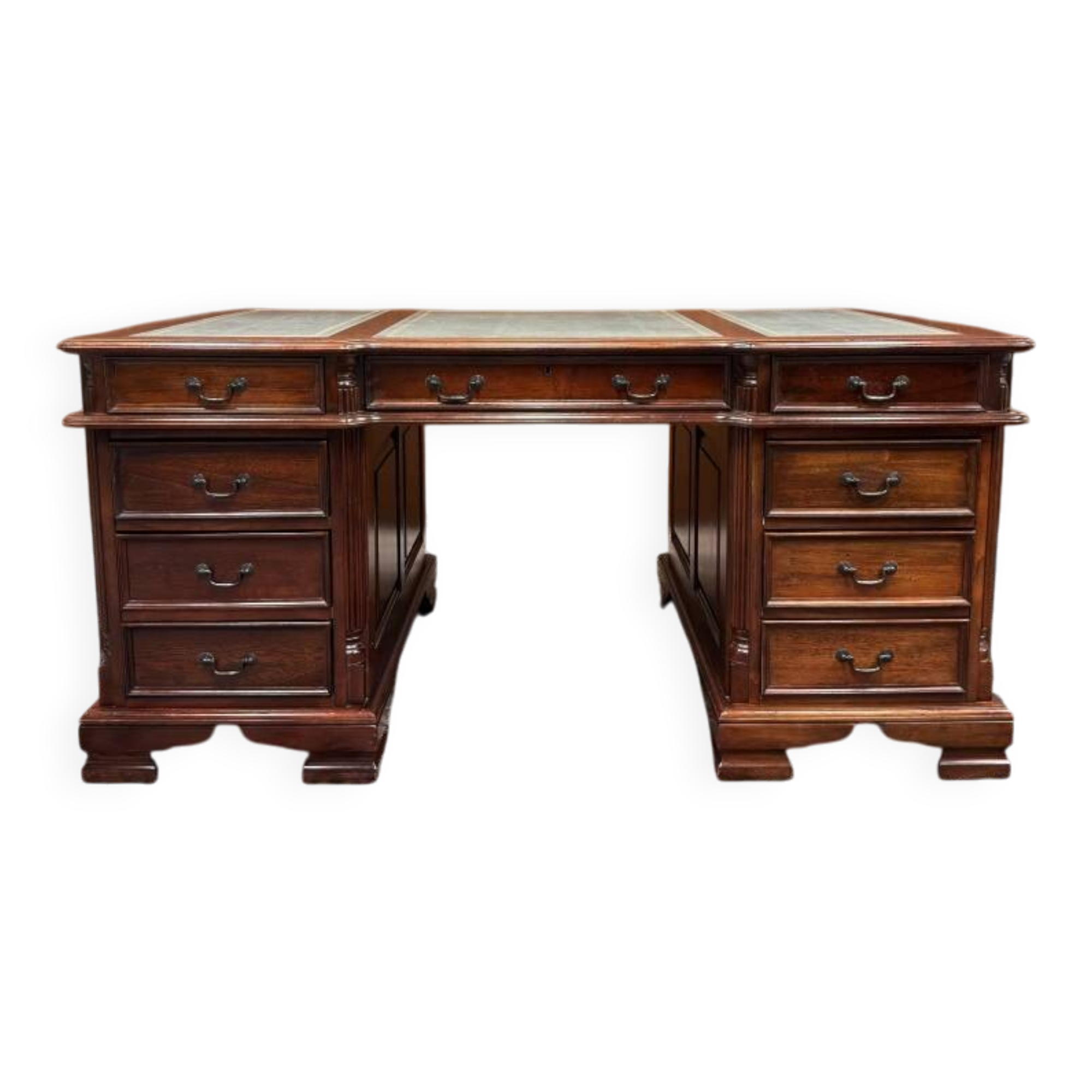 English Chesterfield Desk