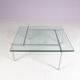Table basse des années 1970 Poul Kjaerholm Modèle : PK61 (non signée)