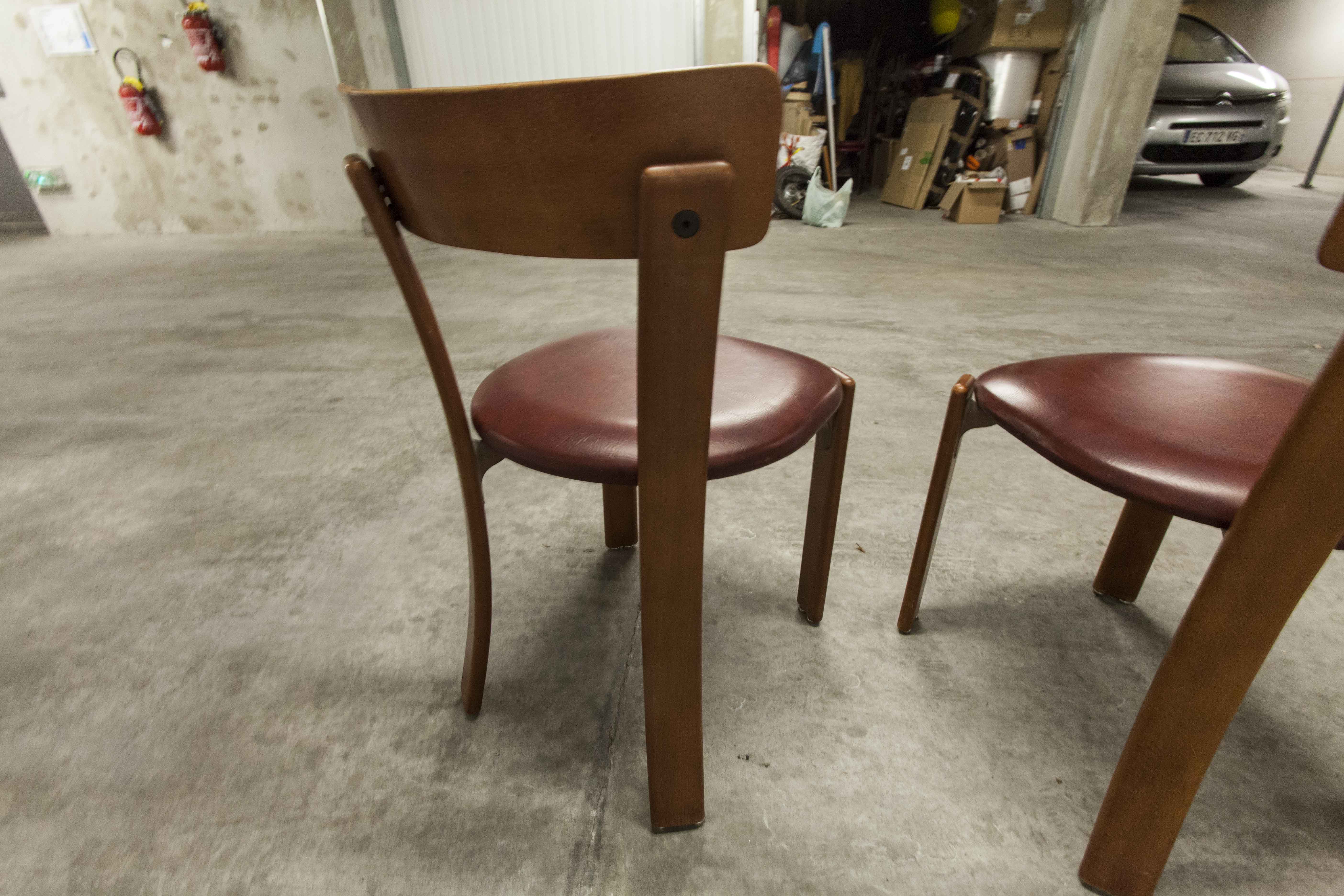 Pair of chairs Bruno Rey Switzerland 1970