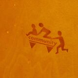 Pair of Community children's chairs