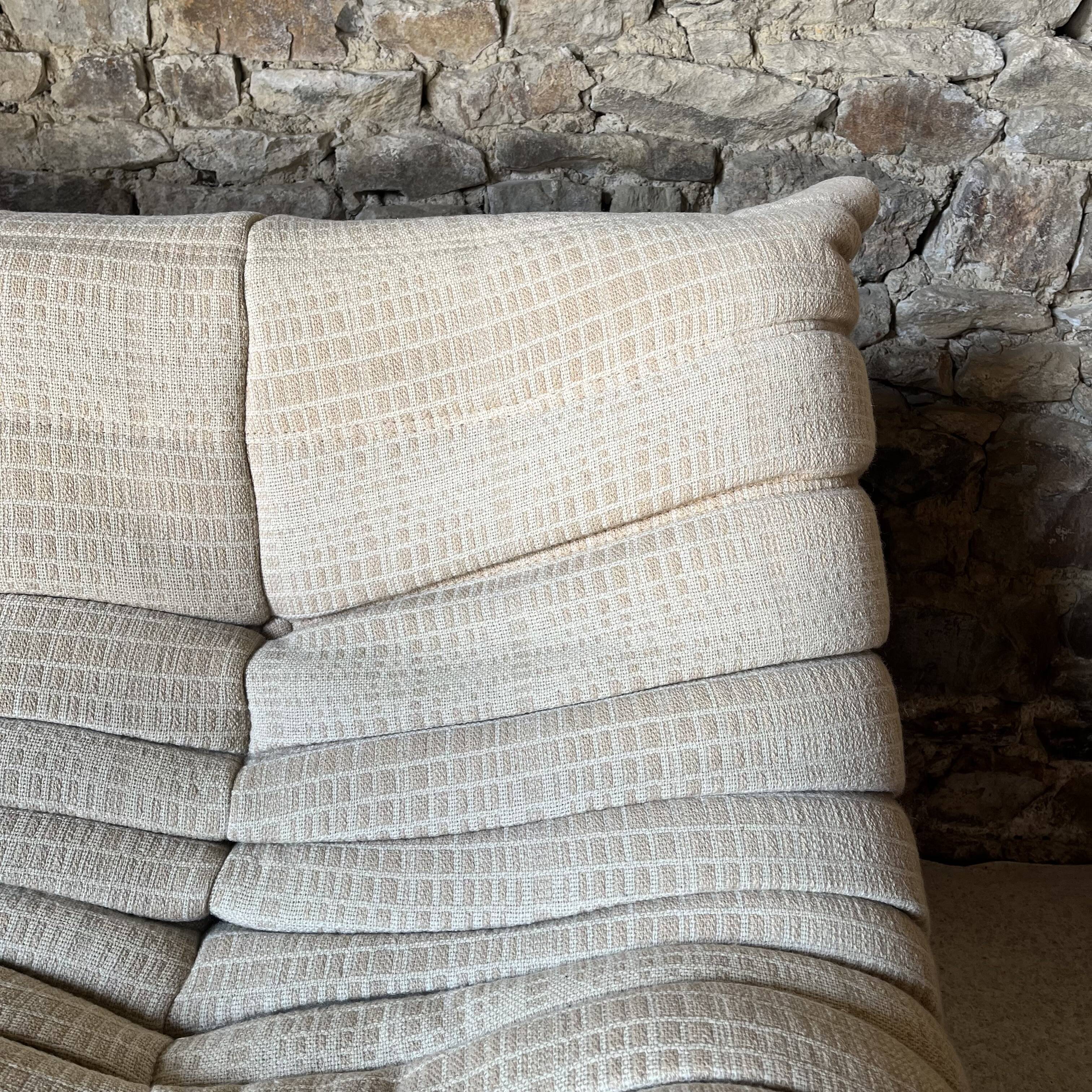 Togo sofa 3 places by Michel Ducaroy for Ligne Roset 1970s