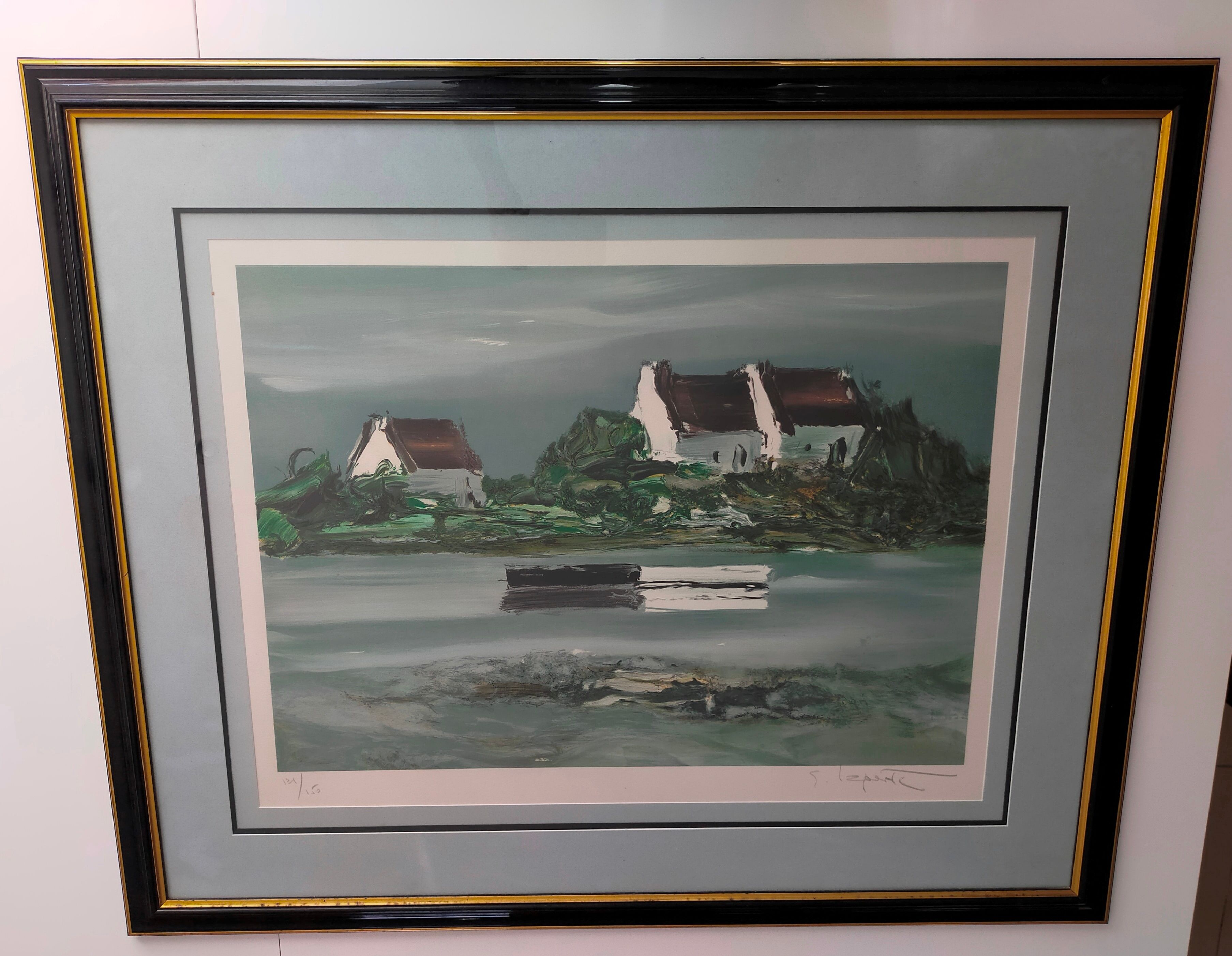 版画 ES LAPORTE lithograph 版画 ES LAPORTE lithograph Georges Laporte Paintings