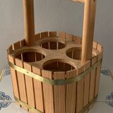 Porte bouteilles en bois