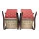 1940 Set of two Halabala Armchairs H 269 + Spider table