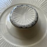 Antique earthenware vegetable dish Salins - Terre de fer